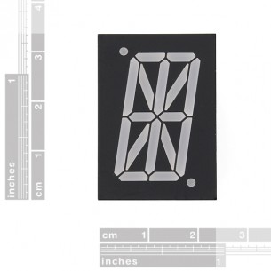 1.0" Single Digit Alphanumeric Display